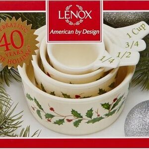 Lenox Holiday Measuring Cups, Set Of 4